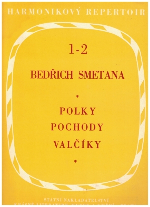 Picture of 12 Polkas Marches Waltzes, Bedrich Smetana, accordion solo, sheet music folio