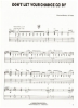 Picture of Don't Let Your Chance Go By, written & recorded by Jeff Healey, guitar TAB sheet music