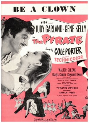 Picture of Be a Clown, from movie "The Pirate", Cole Porter
