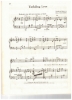 Picture of Unfailing Love, Pelle Karlsson, recorded by Evie, sheet music