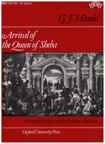 Picture of Arrival of the Queen of Sheba, G. F. Handel, piano solo transcribed by Norman Anderson, piano solo, sheet music