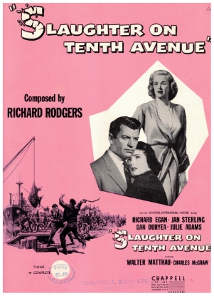 Picture of Slaughter on Tenth Avenue, Richard Rogers, piano solo, complete version, sheet music