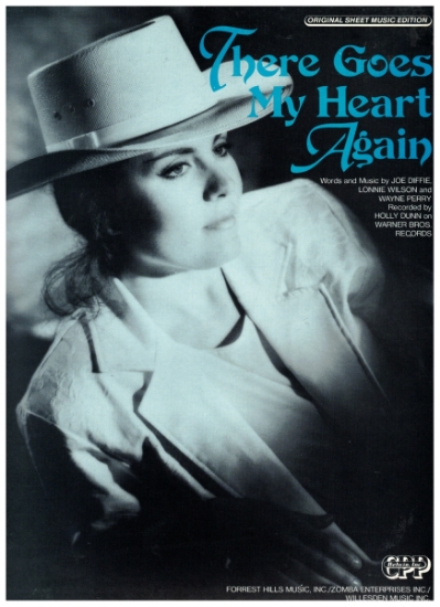 Picture of There Goes My Heart Again, Joe Diffie/ Lonnie Wilson/ Wayne Perry, recorded by Holly Dunn 