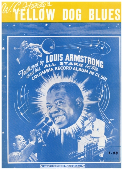 Picture of Yellow Dog Blues, W. C. Handy, recorded by Louis Armstrong