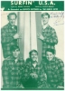 Picture of Surfin' U. S. A., Brian Wilson & Chuck Berry, recorded by The Beach Boys, sheet music