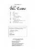 Picture of The Artistry of Bill Evans, piano solo
