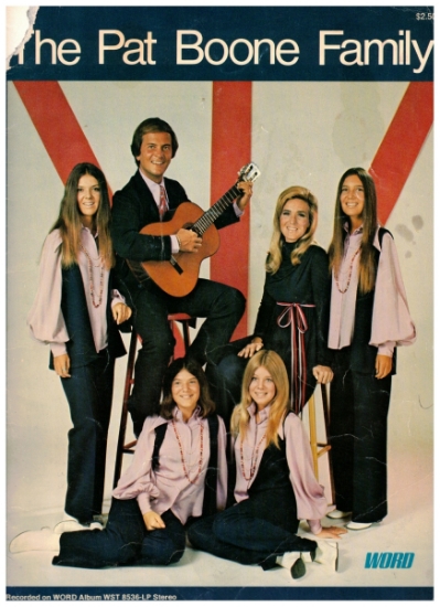 Picture of The Pat Boone Family, sheet music songbook