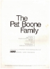 Picture of The Pat Boone Family, sheet music songbook