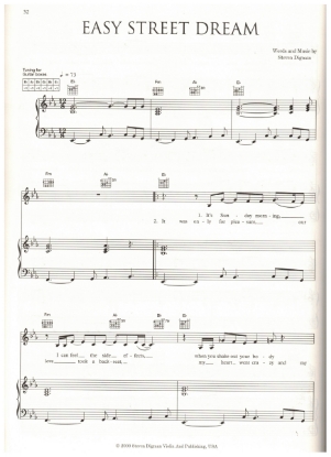 Picture of Easy Street Dream, Steven Digman, this version as sung by Eva Cassidy, sheet music