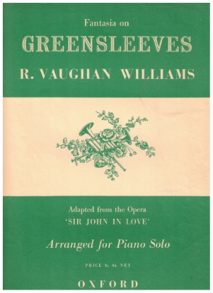 Picture of Fantasia on Greensleeves, Ralph Vaughan Williams, piano solo