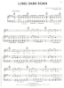Picture of Long Dark Road, Tony Hicks & Kenny Lynch, recorded by The Hollies, sheet music