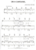 Picture of On a Carousel, Tony Hicks/ Graham Nash/ Allan Clarke, recorded by The Hollies, sheet music