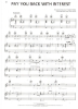 Picture of Pay You Back With Interest, Tony Hicks/ Graham Nash/ Allan Clarke, recorded by The Hollies, sheet music