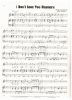 Picture of I Don't Love You Anymore, Gene Cornish, recorded by The Rascals, sheet music