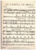 Picture of An Earful of Music, Gus Kahn & Walter Donaldson, sheet music