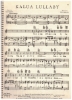Picture of Kalua Lullaby, Gus Kahn & Ted Fiorito, sheet music