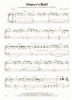 Picture of Fluter's Ball, from movie "Experiment in Terror", Henry Mancini, piano solo, sheet music