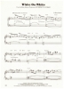 Picture of White on White , from movie "Experiment in Terror", Henry Mancini, piano solo sheet music