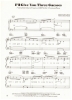 Picture of I'll Give You Three Reasons, from movie "Darling Lili", Johnny Mercer & Henry Mancini, sheet music