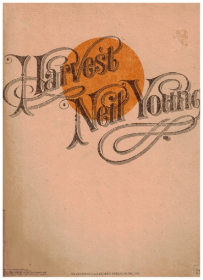 Picture of Harvest, Neil Young, guitar 