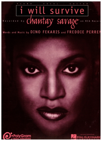 Picture of I Will Survive, Dino Fekaris & Freddie Perren, recorded by Chantay Savage, sheet music