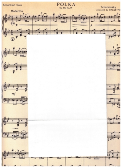Picture of Polka Op. 39 No. 14, P. I. Tchaikovsky, arr. Donald Balestrieri, free bass accordion solo