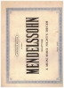 Picture of Overture to A Midsummer Night's Dream, Felix Mendelssohn, piano duet