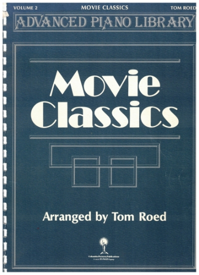 Picture of Advanced Piano Library Volume 2, Movie Classics, arranged by Tom Roed, piano solos, sheet music folio