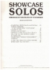 Picture of Showcase Solos Book 4, arranged by Tom Roed, advanced piano solos, sheet music folio