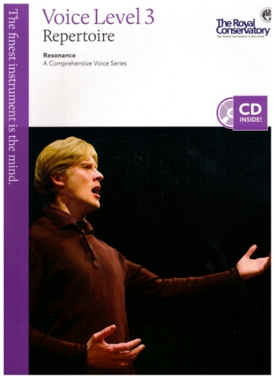 Picture of Voice Level 3 Repertoire, Resonance 2012 Edition, Royal Conservatory of Music, University of Toronto, sheet music songbook