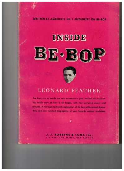 Picture of Inside Be-Bop, Leonard Feather