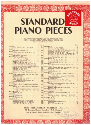 Picture of Au Couvent, A. Borodin, piano solo 