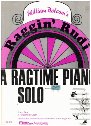 Picture of Raggin' Rudi, for Rudi Blesh, William Bolcom, piano solo 