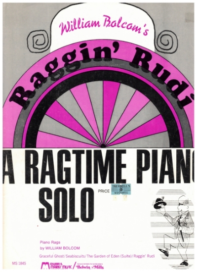 Picture of Raggin' Rudi, for Rudi Blesh, William Bolcom, piano solo 