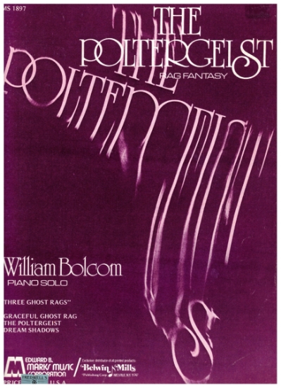 Picture of The Poltergeist Rag Fantasy, William Bolcom, piano solo