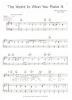 Picture of Nothing But the Same Old Story, written & recorded by Paul Brady, sheet music