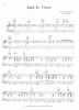 Picture of Just in Time, written & recorded by Paul Brady, sheet music