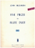 Picture of Five Pieces for Flute Duet (1951), John Beckwith
