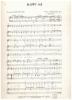 Picture of Happy Me, Irmgard Farden Aluli & Leon Pober, recorded by Don Ho, sheet music