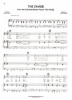 Picture of The Chase, movie title song, Don Black & John Barry, sheet music