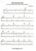 Picture of The Collector, movie title song, Maurice Jarre, sheet music