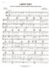 Picture of Happy Feet, from movie "Walk Don't Run", Peggy Lee & Quincy Jones, sheet music