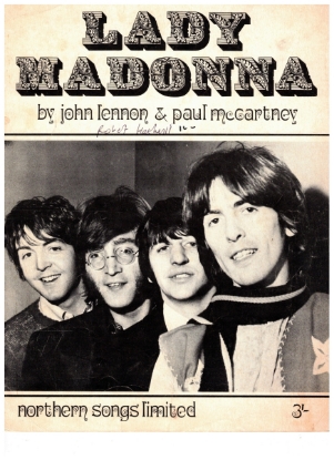 Picture of Lady Madonna, John Lennon & Paul McCartney, recorded by The Beatles