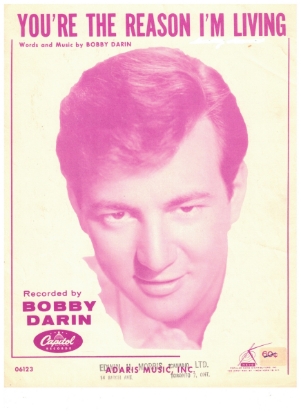 Picture of You're the Reason I'm Living, written & recorded by Bobby Darin