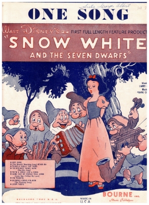 Picture of One Song, from "Snow White & the Seven Dwarfs", Larry Morey & Frank Churchill