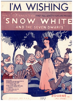 Picture of I'm Wishing, from "Snow White & the Seven Dwarfs", Larry Morey & Frank Churchill