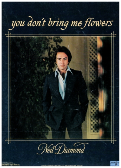 Picture of You Don't Bring Me Flowers, Marilyn & Alan Bergman & Neil Diamond, sheet music