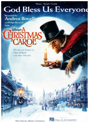 Picture of God Bless Us Everyone, from Disney's  "A Christmas Carol", Glen Ballard & Alan Silvestri, recorded by Andrea Bocelli