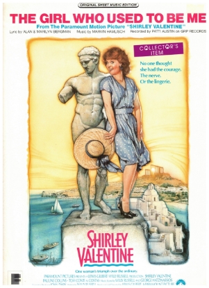 Picture of The Girl Who Used to Be Me, from movie "Shirley Valentine", Alan & Marilyn Bargman/ Marvin Hamlisch, recorded by Patti Austin