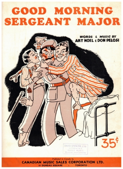 Picture of Good Morning Sergeant Major, Art Noel & Don Pelosi, sheet music